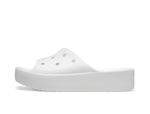 Tenisky a topánky Crocs Classic Platform Slides Biela | 208180-100