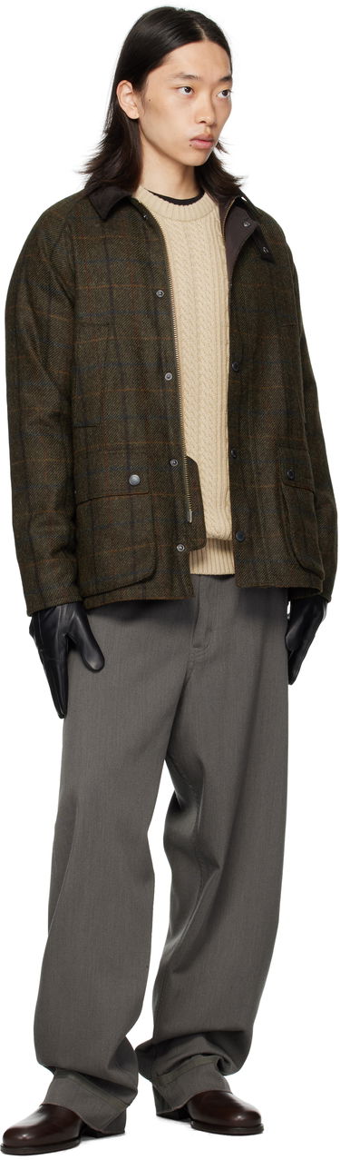 Bunda Barbour Barbour Bedale Check Wool Jacket Zelené | MWO0288OL91, 3