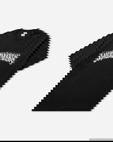 Tričko WACKO MARIA Tim Lehi Flame Graphic Washed Heavy Weight T-Shirt Type-2 Čierna | 25FW-WMT-WT07 BLACK, 1