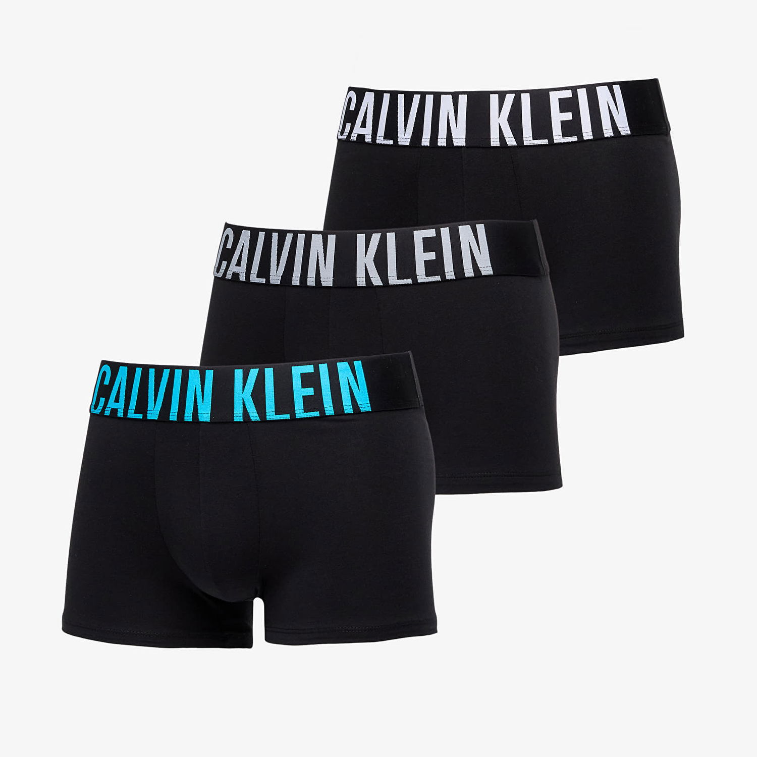 Boxerky CALVIN KLEIN Calvin Klein Intense Power Cotton Stretch Trunk (3-Pack) Čierna | 000NB3608A VVL, 0