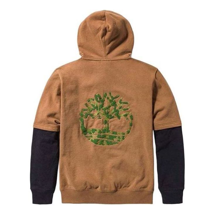 Mikina Timberland Embroidered Tree Hoodie Hnedá | A2R6P-254, 0