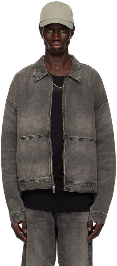 Bunda Fear of God Essentials Denim Trucker Jacket Šedá | 202BT244270F, 0