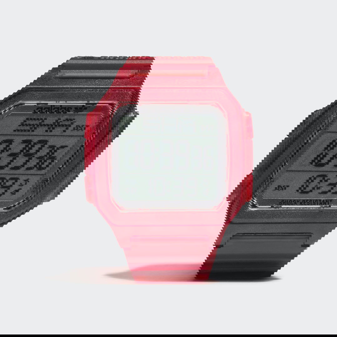 Hodinky adidas Originals Watch Digital One GMT R Červená | GA8820, 0