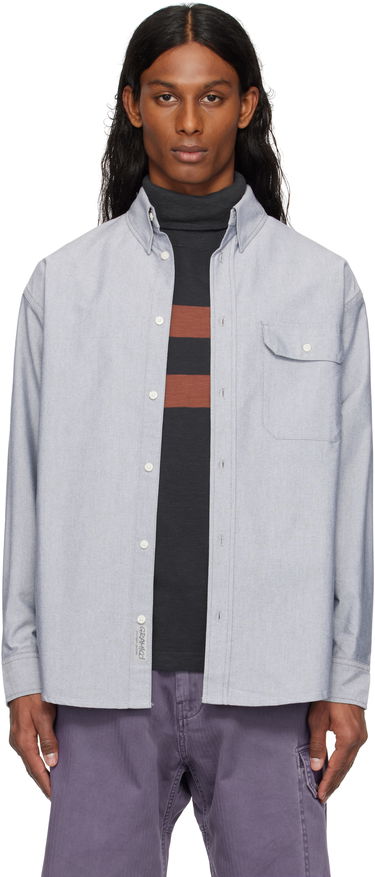 Košeľa GRAMICCI Gramicci Oxford Stance Shirt Modrá | G5SM-J016, 0