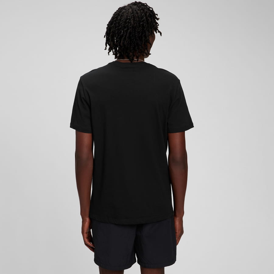 Tričko GAP Logo Arch Tee Čierna | 471777-07, 1