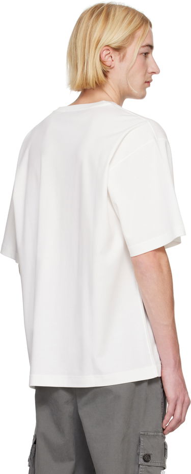 Tričko Dolce & Gabbana Round Neck T-Shirt with Graphic Print Biela | G8PN9ZG7NSN, 2