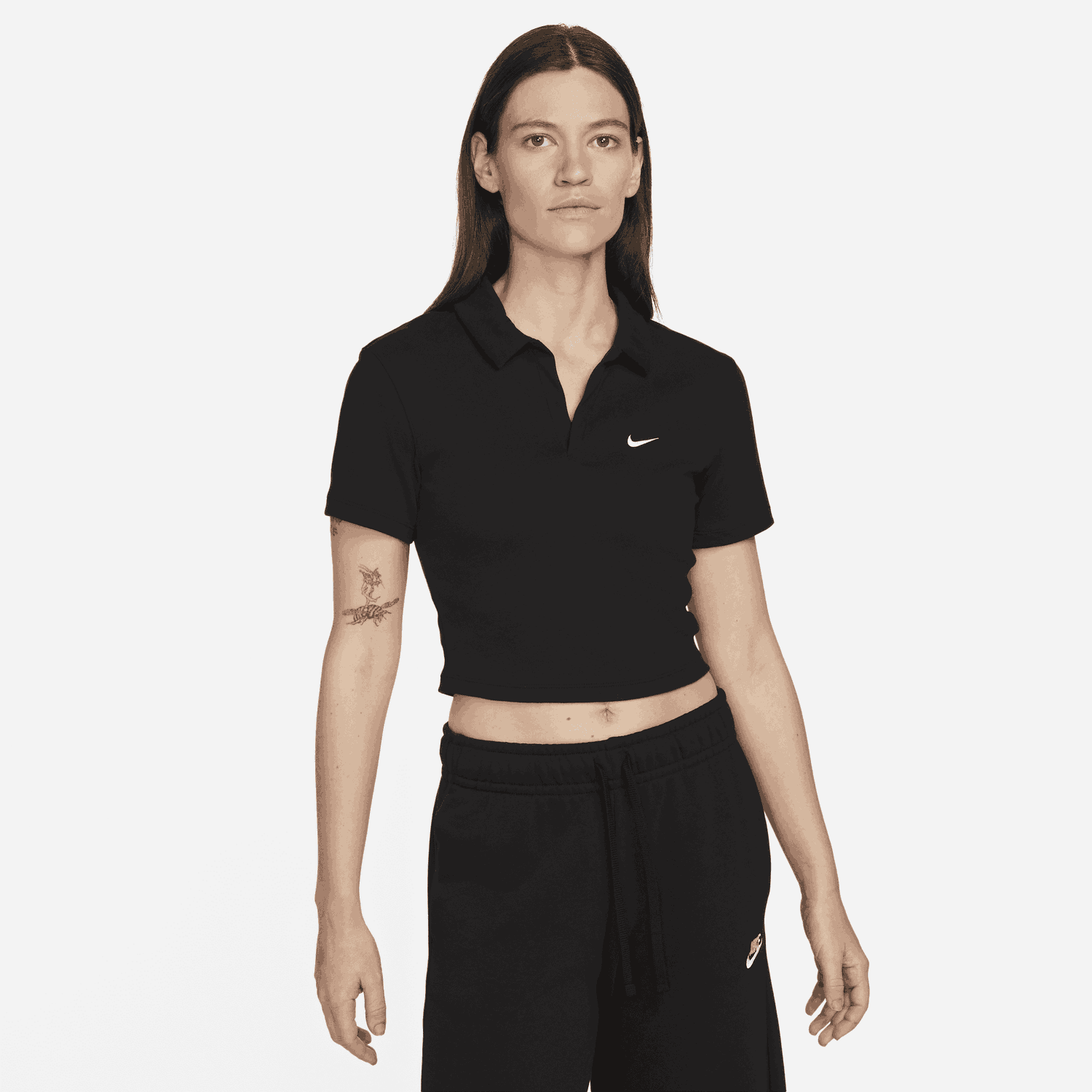Polo tričko Nike Sportswear Essential Polo Shirt Čierna | DV7884-010, 0