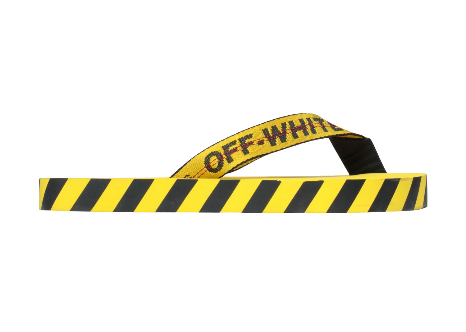 Tenisky a topánky Off-White Diagonal Stripes Flip Flops "Yellow Black" Žltá | OMIA131F20MAT0011810, 0