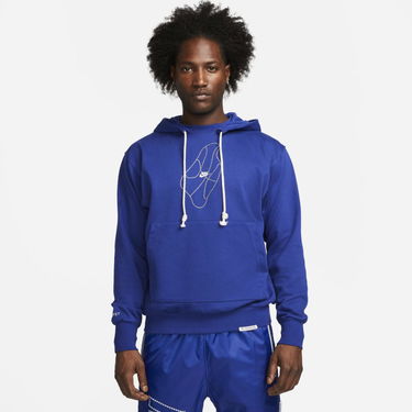 Mikina Nike Dri-FIT Standard Issue Pullover Basketball Hoodie Navy | DQ6103-455, 0