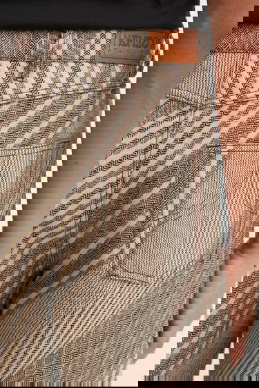Nohavice KENZO Wool Blend Diagonal Stripe Turn Up Wide Fit Pants Rôznofarebný | FF65PA3839IO, 3