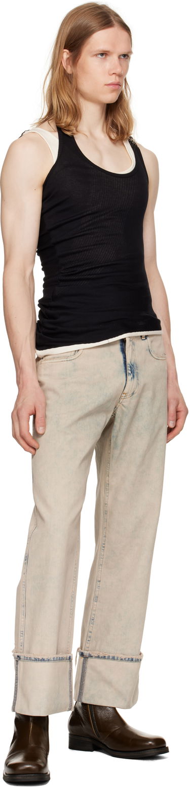 Džínsy Coperni Coperni Boyfriend Jeans Béžová | COPP122F2035MEN, 3