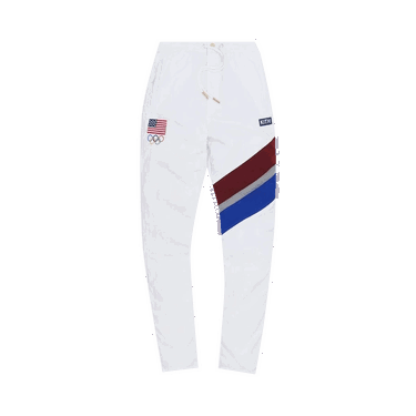 Tepláky KITH USA Olympics Track Pant Biela | 0725 1SS200204UOTP WHIT, 0