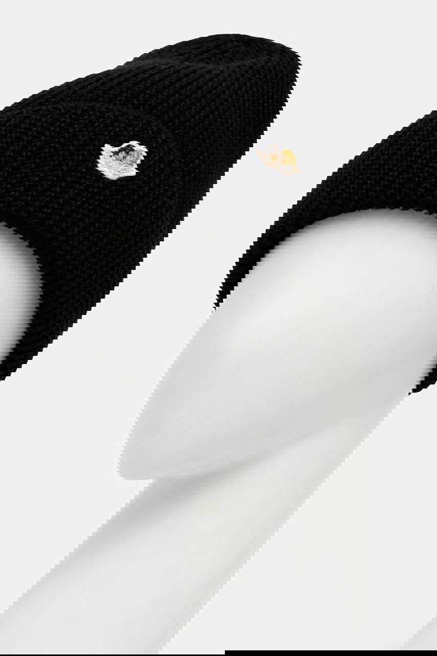 Kulicha Fiorucci Wool Blend Angel Patch Beanie Čierna | W02FPAHA216KN03BK01, 1