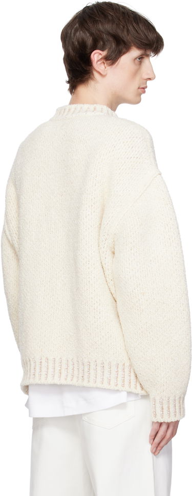 Sveter Lacoste Lacoste Lassie Crewneck Sweater Biela | AH6772, 2