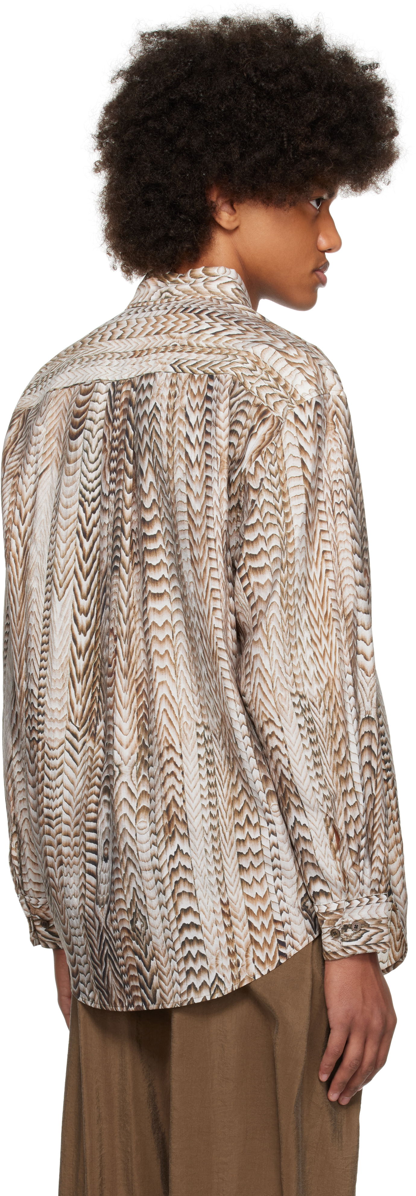 Lemaire FreelingWaters Edition Printed Shirt