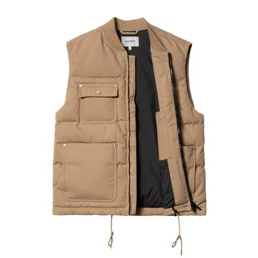 Vesta Carhartt WIP Rayley Insulated Canvas Workwear Vest Béžová | I033894_8, 6