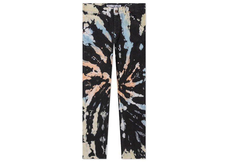 Džínsy BILLIONAIRE BOYS CLUB Billionaire Boys Club Celestial Tie-Dye Pants Čierna | 8117102SNO