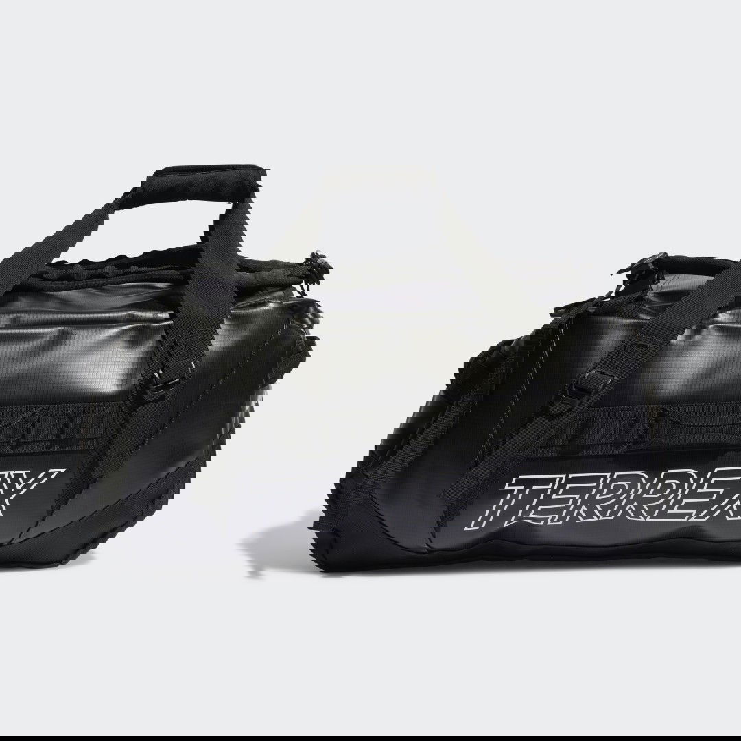 Cestovná taška adidas Originals Terrex RAIN.RDY Expedition Duffel Bag Medium - 70L Čierna | IC5649, 1