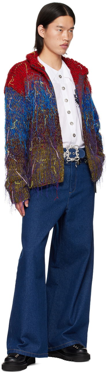 Džínsy Chopova Lowena Chopova Lowena Carabiner Wide Leg Jeans Modrá | 4063, 3