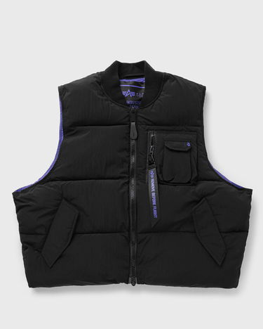 Vesta Alpha Industries MA-1 Black Puffer Vest Čierna | 148138UV-03, 0
