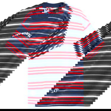 Tričko AAPE by A Bathing Ape AAPE By A Bathing Ape Men's Striped Crew Neck Tee Rôznofarebný | AAPTEM1419XXMNYP, 0