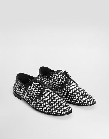 Doplnky Dolce & Gabbana Dolce & Gabbana Woven Leather Derby Shoes Rôznofarebný | A10872A9M518B926, 1