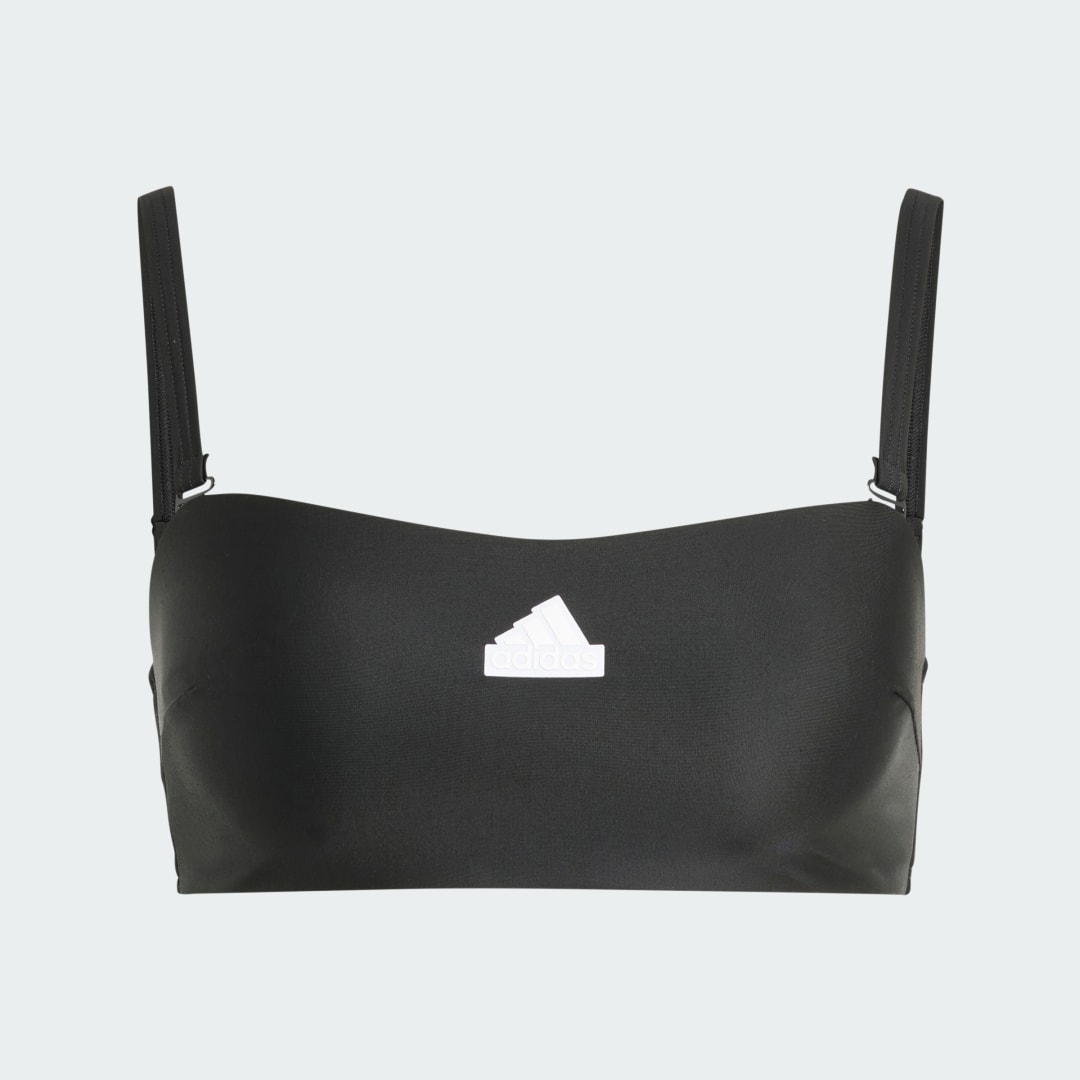 Plavky adidas Performance Swimsuit Top Bandeau Čierna | IT8583, 1
