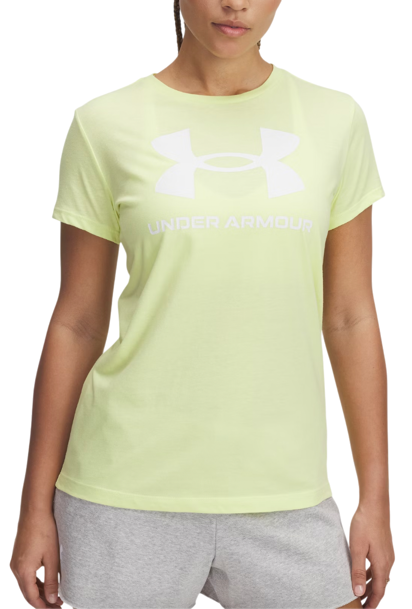 Tričko Under Armour Under Armour Rival Logo Short Sleeve T-Shirt Žltá | 1356305-727, 0