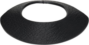 Náhrdelník Rick Owens Rick Owens Concordians Anthem Textured Leather Collar Necklace Čierna | RA02E0707 LBT, 0