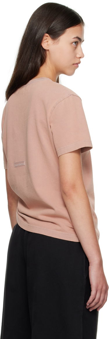 Tričko Acne Studios Acne Studios Cotton Crewneck T-Shirt Ružová | CL0352-, 2