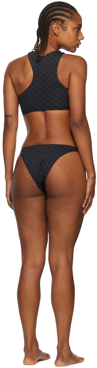 Plavky Anine Bing Bea & Millie Cutout Bikini Čierna | A-11-2116-000 / A-11-4117-000, 2