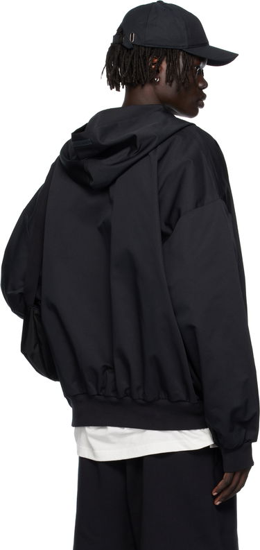 Bomber bunda Fear of God Fear of God ESSENTIALS Twill Hooded Bomber Jacket Čierna | 202SP258020F, 2