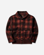 Wool Plaid Dolman Sleeve Logger Jacket