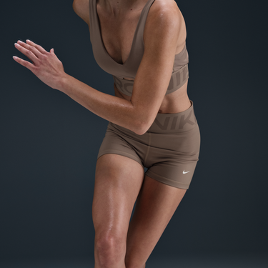 Podprsenka Nike Pro Sculpt High-Waisted 3" Bike Shorts Hnedá | FV7033-233, 3