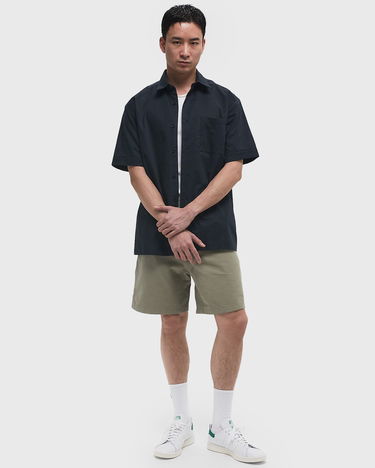 Košeľa A.P.C. A.P.C. Ross Logo Short Sleeve Shirt Navy | COGZR-H12623-IAK, 1