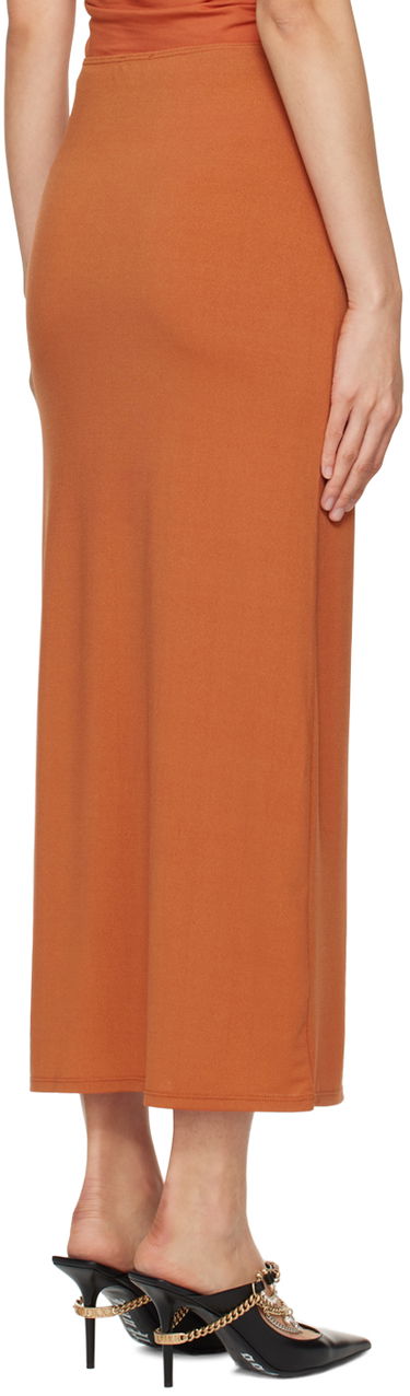 Sukňa Miaou Miaou Chiara Maxi Skirt Oranžová | 4051VISCRI, 2