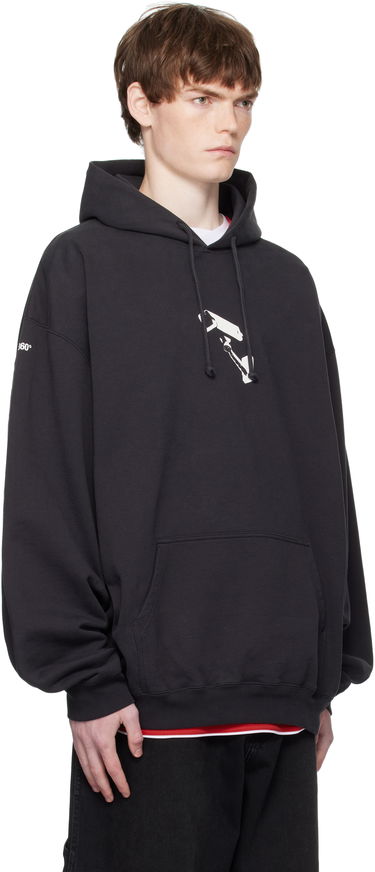 Mikina VETEMENTS Vetements 'CCTV' Oversized Hoodie Čierna | UH76HD440B, 1