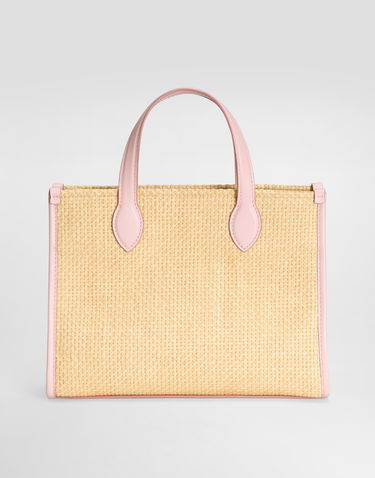 Tote bag Dolce & Gabbana Dolce & Gabbana Straw Tote Bag Béžová | EB0252AY3108L851, 2