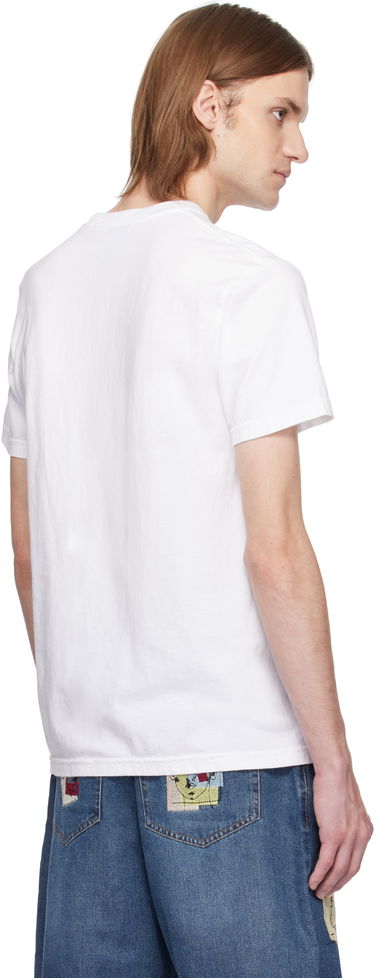 Tričko KidSuper KidSuper Halftone Girl Face T-Shirt Biela | SS25-TEE-02, 2