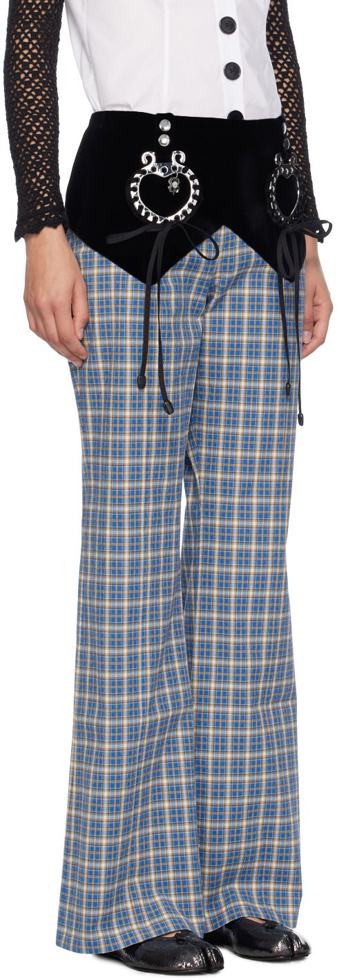 Bell Rope Tartan Trousers
