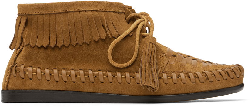 Tenisky a topánky ISABEL MARANT Isabel Marant Felsa Suede Boots Hnedá | MC0025FB-C2A05S