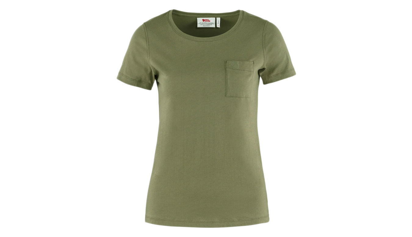 Tričko FJÄLLRÄVEN Övik T-Shirt Zelené | F83525-620, 0