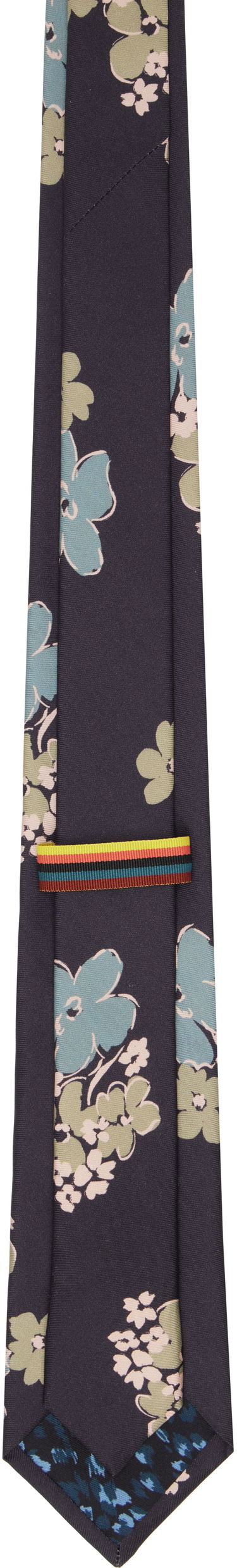 Šál Paul Smith Paul Smith Cosmos Flower Tie Navy | M1A-0TIE-PT376-49, 1