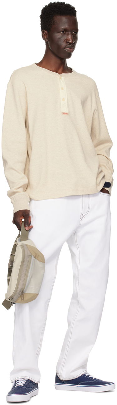 Ľadvinka Paul Smith PS Paul Smith Paneled Pouch Béžová | M2A-7550-MARCHI-63-0, 3