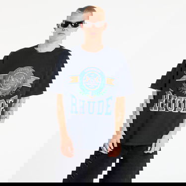 Tričko Rhude Rhude Cotswold Crest T-Shirt Čierna | RHPF25TT060120027, 0