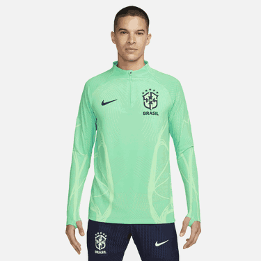 Tričko Nike Dri-FIT Brazil Strike Elite ADV Football Drill Top Zelené | DH6421-369, 0