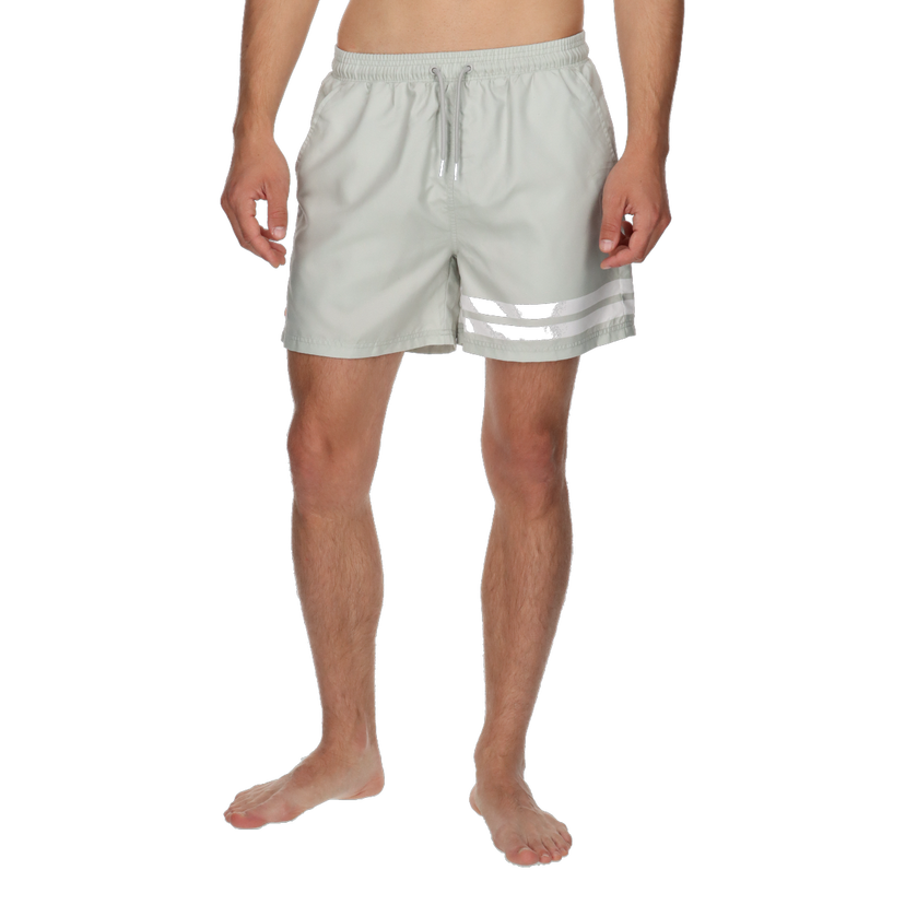 Plavky Ellesse Drawstring Graphic Swim Shorts Šedá | ELA231M216-30
