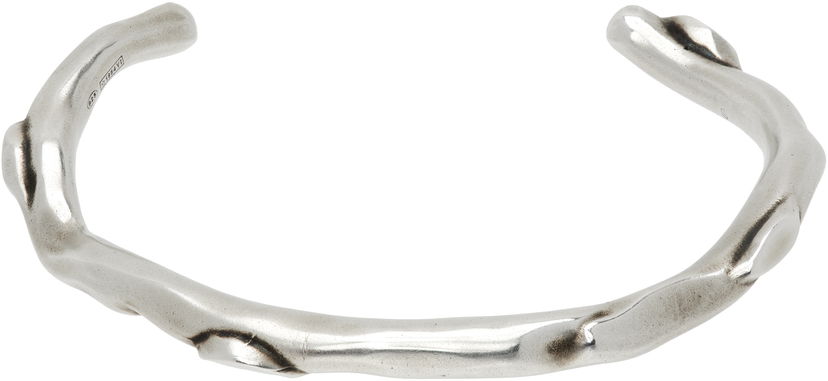 Náramok Ann Demeulemeester Ann Demeulemeester Alke Thorn Cuff Bracelet Metalická | 2520-W-JB53-JW020-070
