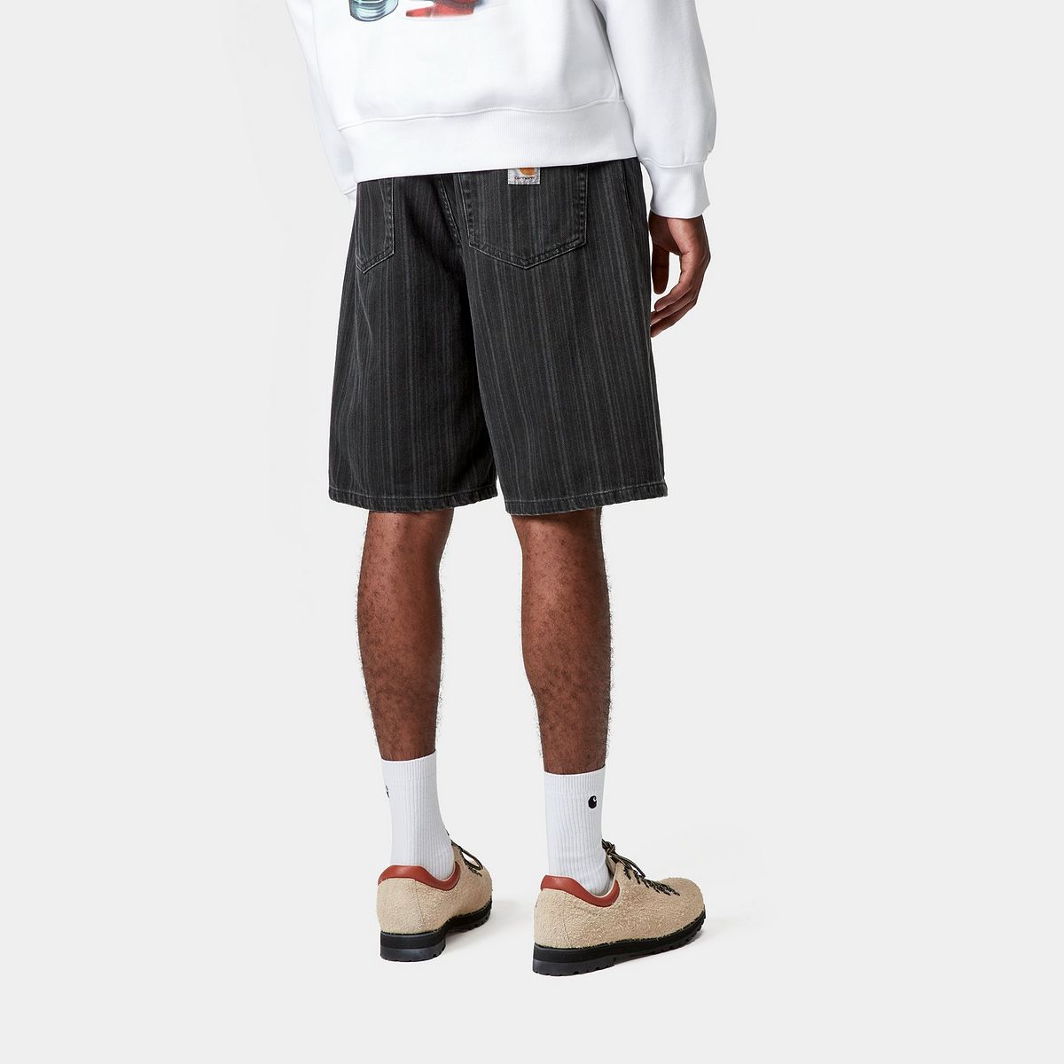 Šortky Carhartt WIP Carhartt WIP Rylan Striped Shorts Čierna | I035561_25, 1