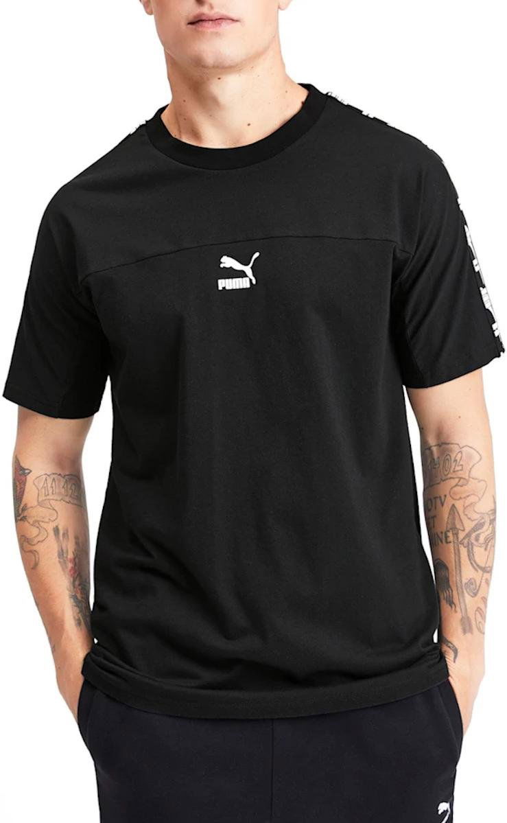 Tričko Puma T-shirt With Print Čierna | 595309-01